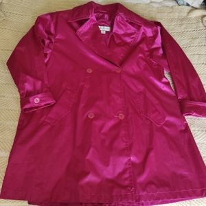 Hot Pink peacoat